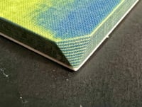 Image 5 of Layered Micarta & @Kaoticartworks Resin Segmented Knife Scales