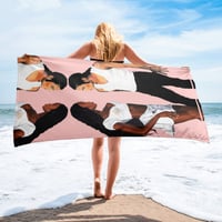 Image 2 of Icons Towel Pink