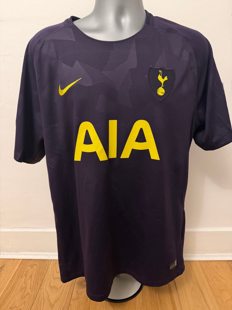 Image of Tottenham Hotspur “DEMBÉLÉ 19” 2017/18 Third Shirt + UCL patches   (XL)