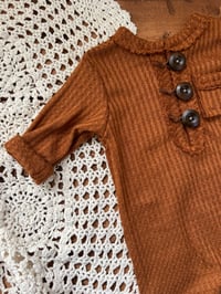 Image 3 of Copper Newborn Romper