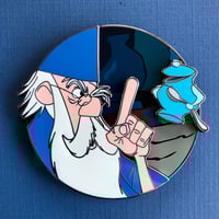 Image 3 of Chastised & Mesmerized (2) Pin Set