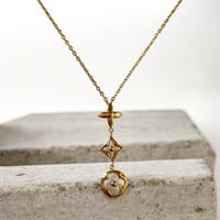 Image 2 of LV Flower Necklace