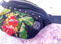 Image 1 of "SEWN TAPESTRY" HIP BAG