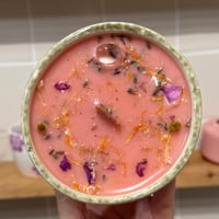 Image 2 of orange dreamsicle scented candle (hidden message inside)