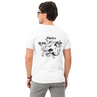 Fenrir T-Shirt Black/White Back Design Thrive With Style Series