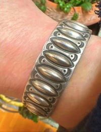 Image 2 of Herman Smith vintage sterling stacker 