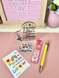 Image 1 of Teacher plaque set