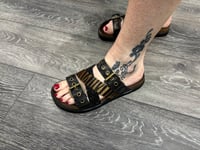 Image 2 of Tina - Tiger Stripe Inspired Sandals