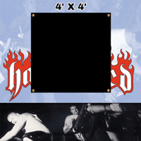 SATISFACTION 4’x4’ Flag