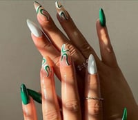 Image 2 of Nails - Medium (Green)