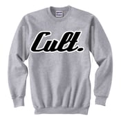 Image of Cultivated "CULT."100% recycled cotton Crewneck