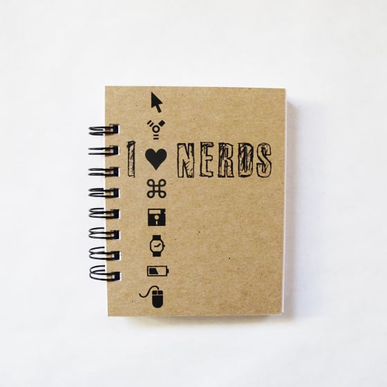 Image of I Love Nerds Notebook