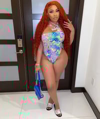 Image 1 of Rainbow Barbie One Piece 