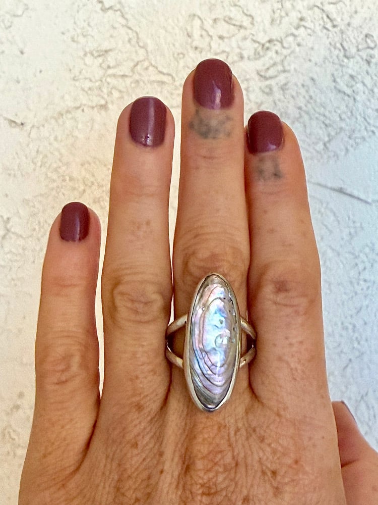 ABALONE RING / Size 9.75 Image 2