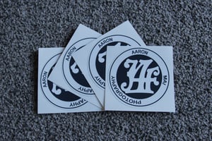 Image of Aaron Mai Photography sticker - JAF (small)