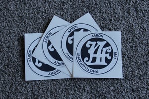 Image of Aaron Mai Photography sticker - JAF (large)