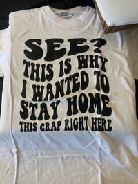 See? This is Why I Wanted To Stay Home This Crap Right Here