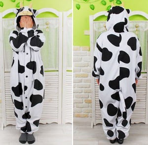 Image of Adult Cow Kigurumi Suit