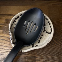 Image 3 of Spoon Rest - Leaky Pen - Owl Detail - 4