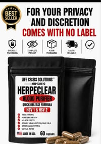 Image 2 of HERPES TARGETED BLOOD PURIFER  CAPSULES 