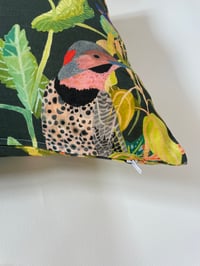 Image 3 of Spring Birds Pillow Cover 18” x 18”