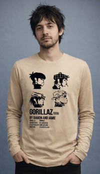 Image 1 of Camiseta M/L Gorillaz 