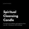 Spiritual Cleansing Candle