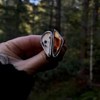 Image 2 of Montana Agate Ring~7.5-8.5