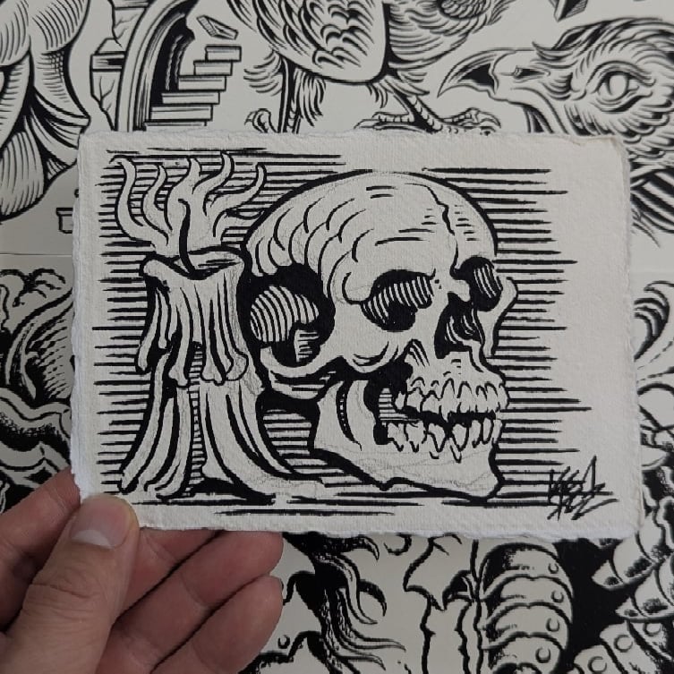 Image of Mini Skull - Original