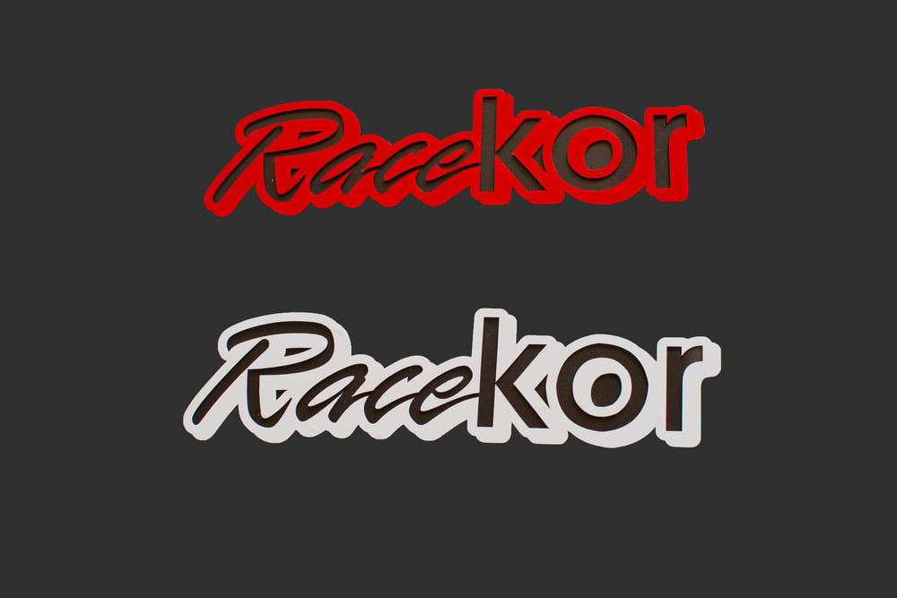 Image of RaceKOR vinyl sticker