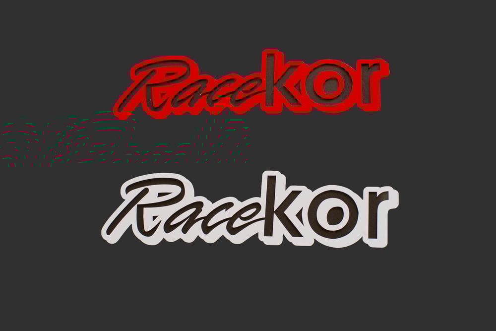 Image of RaceKOR vinyl sticker