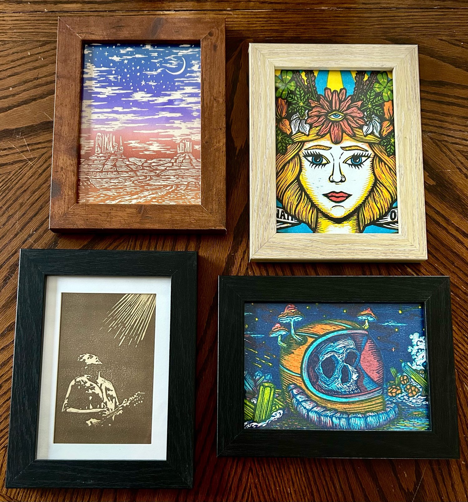 Image of Framed Mini Prints - 5” x 7”