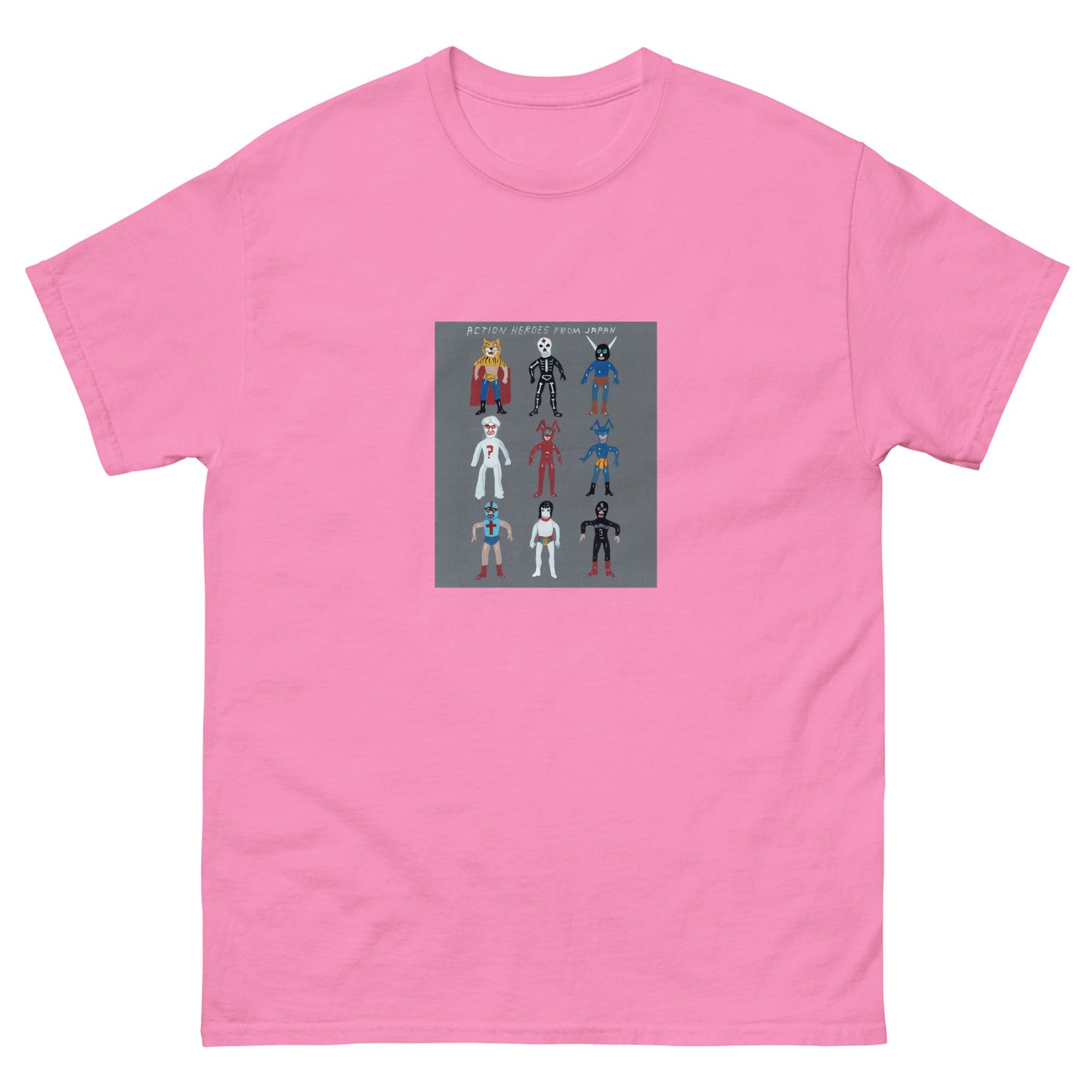 Image of ACTION HEROES FROM JAPAN T-SHIRT