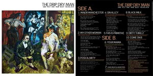 Image of THE DRIP DRY MAN AND HIS ONE MAN BEAT REVOLVER 140G Vinyl (price includes postage)
