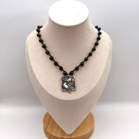 Image 4 of Garnet Bird Necklace
