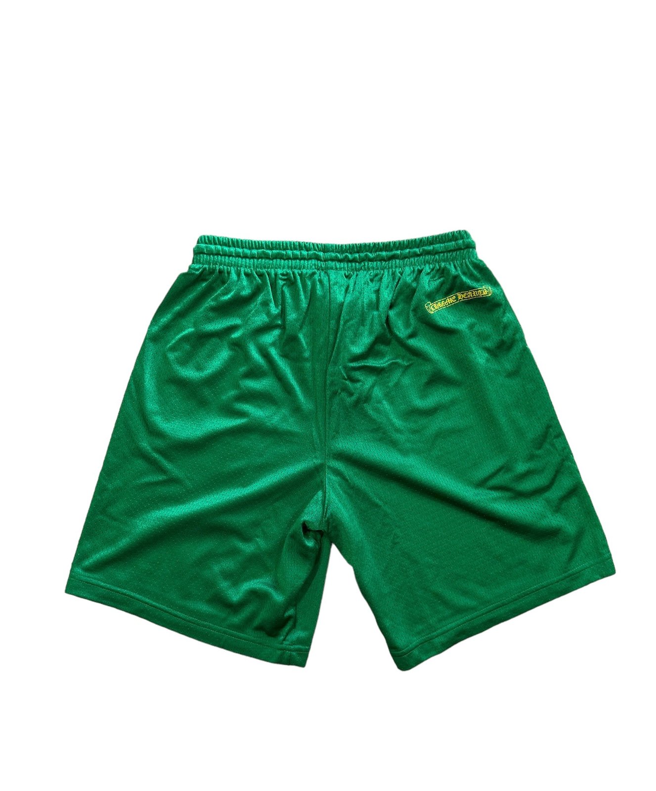 CHROME HEARTS MESH JERSEY SHORTS 'GREEN' | Wespeso