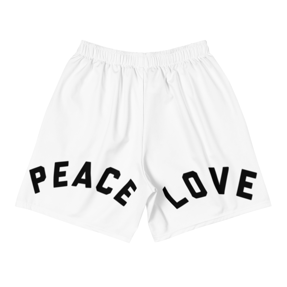 Image of WHITE PEACE & LOVE Shorts 