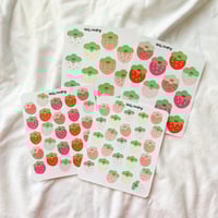 Image 1 of Strawberry stickers