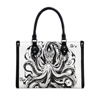 Image 1 of Women's PU Leather He'e Print Handbag