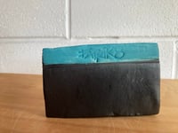 Image 1 of Beat Up Mixtape Ceramic Sculpture Black & Teal