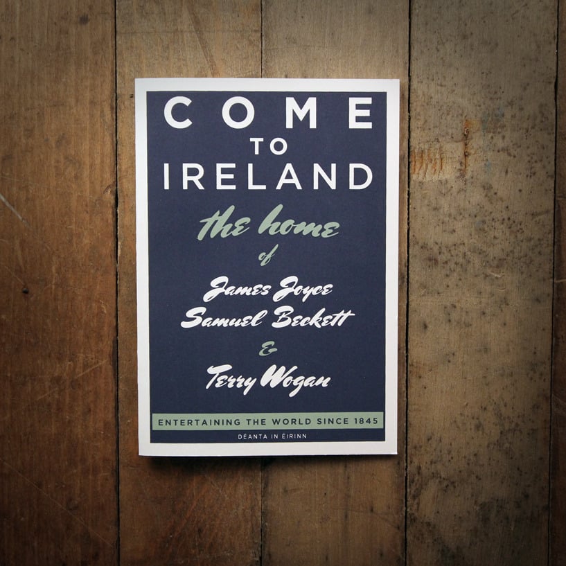 Image of COME TO IRELAND - WOGAN greeting card