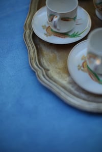 Image 5 of Grosses Serviertablett, wunderschön patiniert, oval, mit geschwungenem Rand