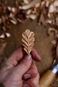 Image 4 of Oak Leaf- Pendant  Necklace 