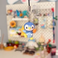 Image 1 of piplup popsicle charm