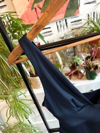 Image 2 of H & M navy swimsuit /bodysuut