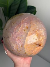 Image 5 of XXL PURPLE SEA JASPER SPHERE -MADAGASCAR-