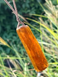 Image 1 of Amber Icicle pendant 