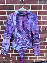 Image 1 of Tie Back Mock Neck (FP) bodysuit Large