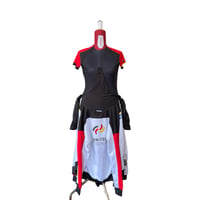 Image 1 of Performance Patchwork" Upcycled Sport Maxi Dress – One of a Kind