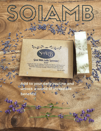 Image 1 of Lavender Buds Goat Milk Soap